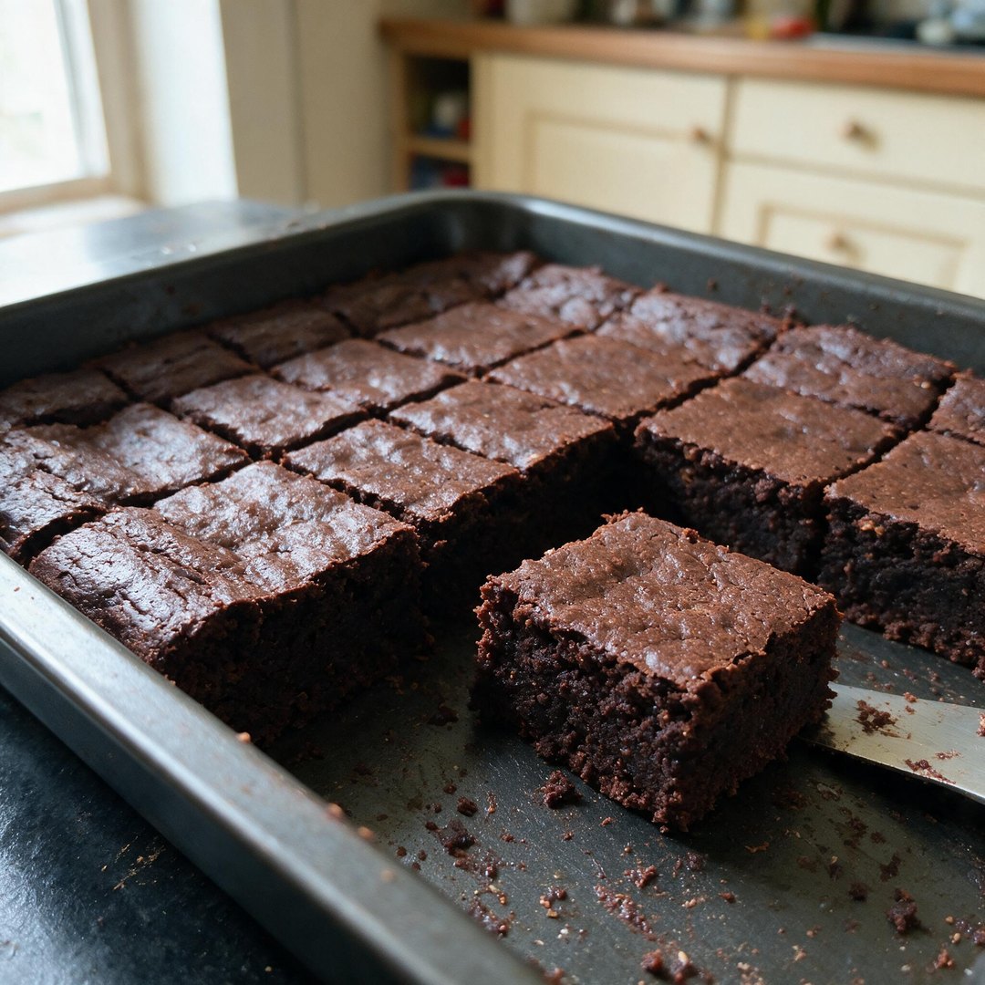 Brownies zo štyroch surovín, bez múky