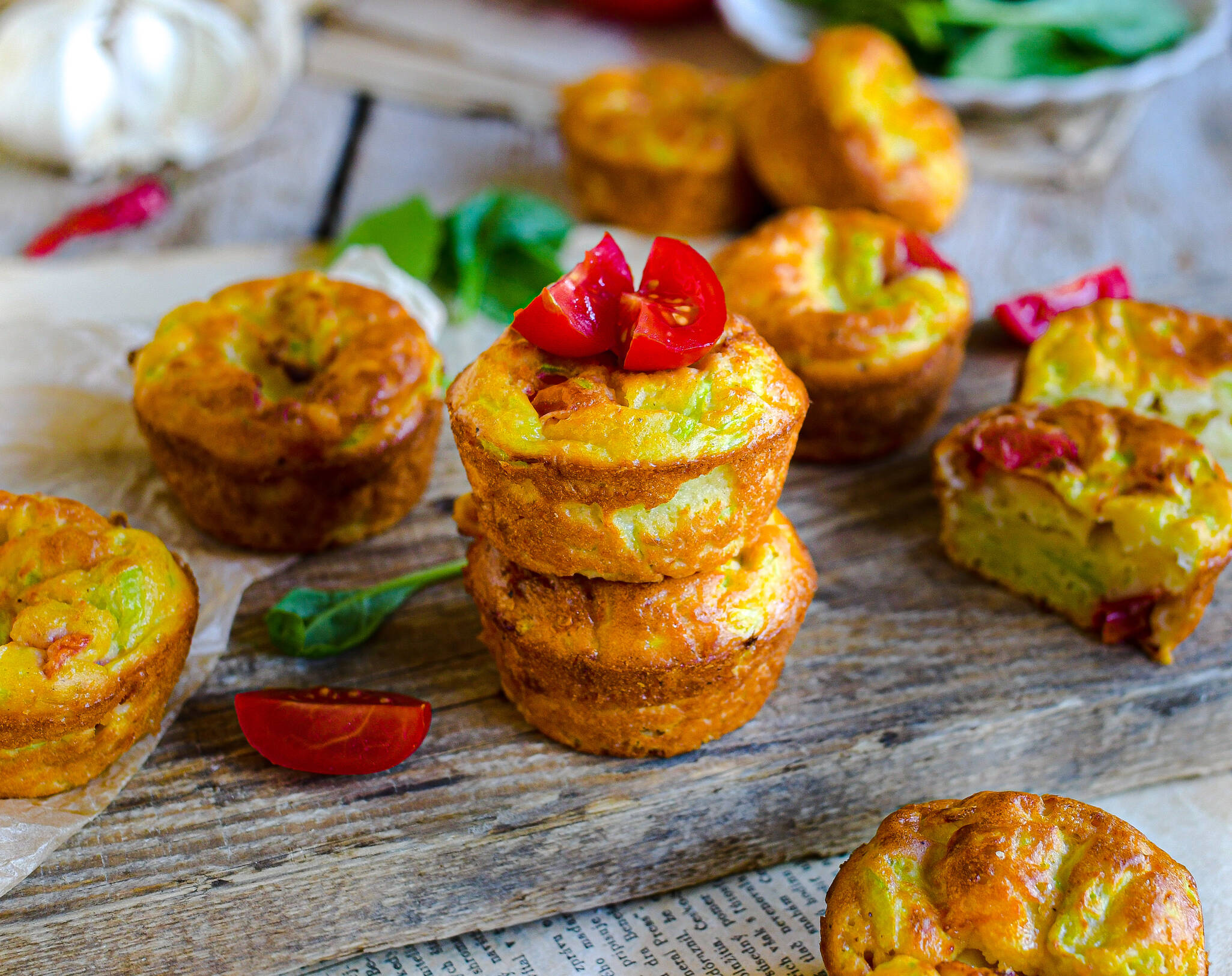 Zeleninové muffiny