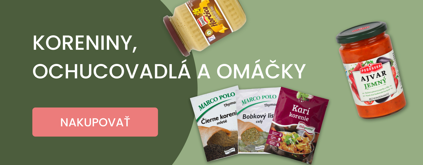 Koreniny a ochucovadlá