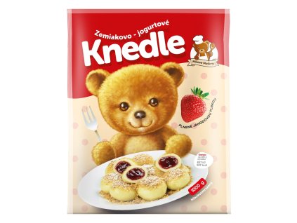 Knedle jahodové zem.tvarohové mrazené 1kg Mišove maškrty