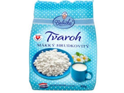 Tvaroh mäkky hrudkovitý 500g Babička