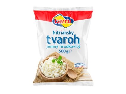 Tvaroh jemný hrudkovitý 500g Tami