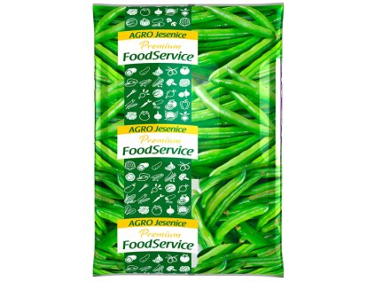 Fazulka zelená celá mrazená 2,5kg Agro Jesenice