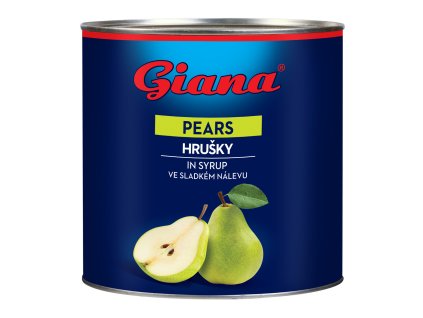Hrušky v sladkom náleve 2650ml Giana