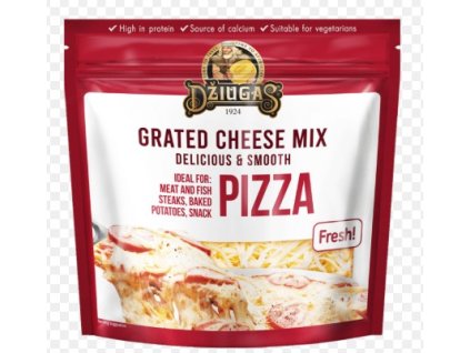 Syr na pizzu strúhaný 200g Džiugas