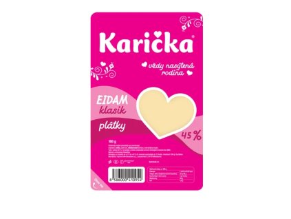 Karička eidam klasik, pláty 100g