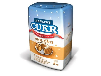 Cukor práškový 1kg Hanácky