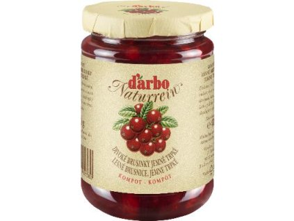 Kompót brusnicový 400g d´arbo