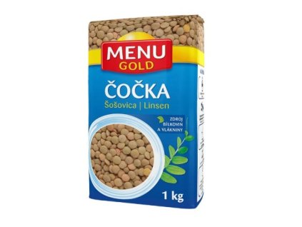 Šošovica 1kg MENU GOLD