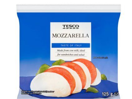 Syr mozzarella 125g TESCO