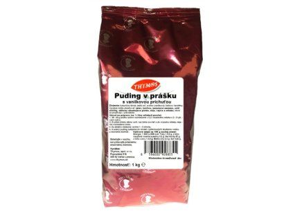 Puding vanilkový 1kg Thymos