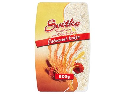 Krúpy jačmenné 500g Svitko