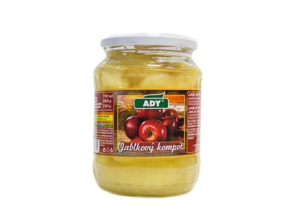 Jablkový kompót lúpaný 580g/320g ADY