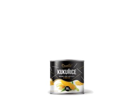 Kukurica v mierne slanom náleve 340g/285g Bassta