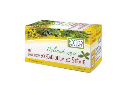 Čaj byl.zm.pre diab.so slad. zo stévie 30g FYTOPHARMA