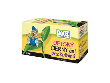 Čaj detský čierny bez kofeínu 30g FYTOPHARMA