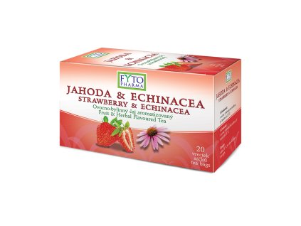 Čaj ovo.byl. jahoda&echinacea 40g FYTOPHARMA
