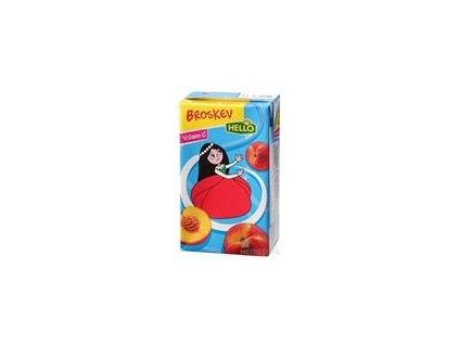 Džús broskyňa 250ml HELLO