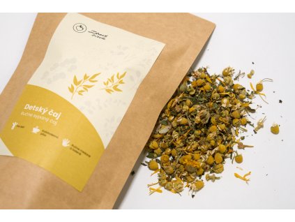 Čaj detský - sypaná bylinná zmes 50g Zdravé ovocie