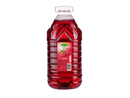 Sirup hustý s príchuťou malina 6,5kg HELLO