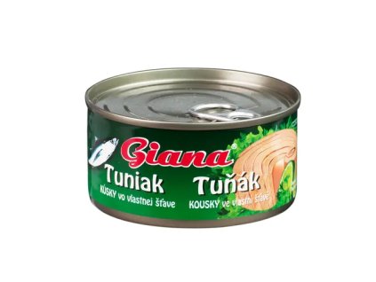 Tuniak kúsky vo vlastnej šťave 170g Giana