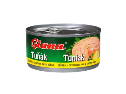 Tuniak kúsky v rastlinnom oleji 170g Giana