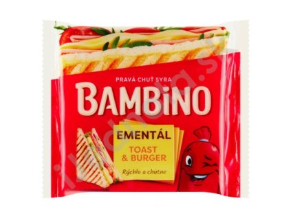 Syr tavený plátky 130g Bambino