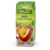 Džús jablko-broskyňa 100% 250ml HELLO