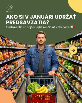 Vydržia vám novoročné predsavzatia aj po prvých nákupoch? 👀 Keď máte doma kvalitné ovocie, zeleninu a rozumné trvanlivé...