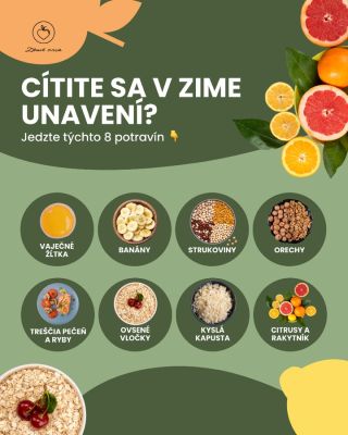 Zima vie poriadne vysať energiu… a nie je to len počasím. ❄️ Únava často prichádza nenápadne – keď telu chýbajú správne...