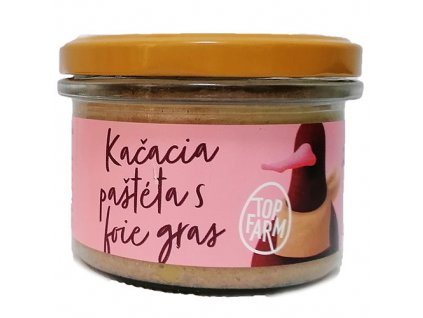 Kacaca pasteta foie gras 150g top farm