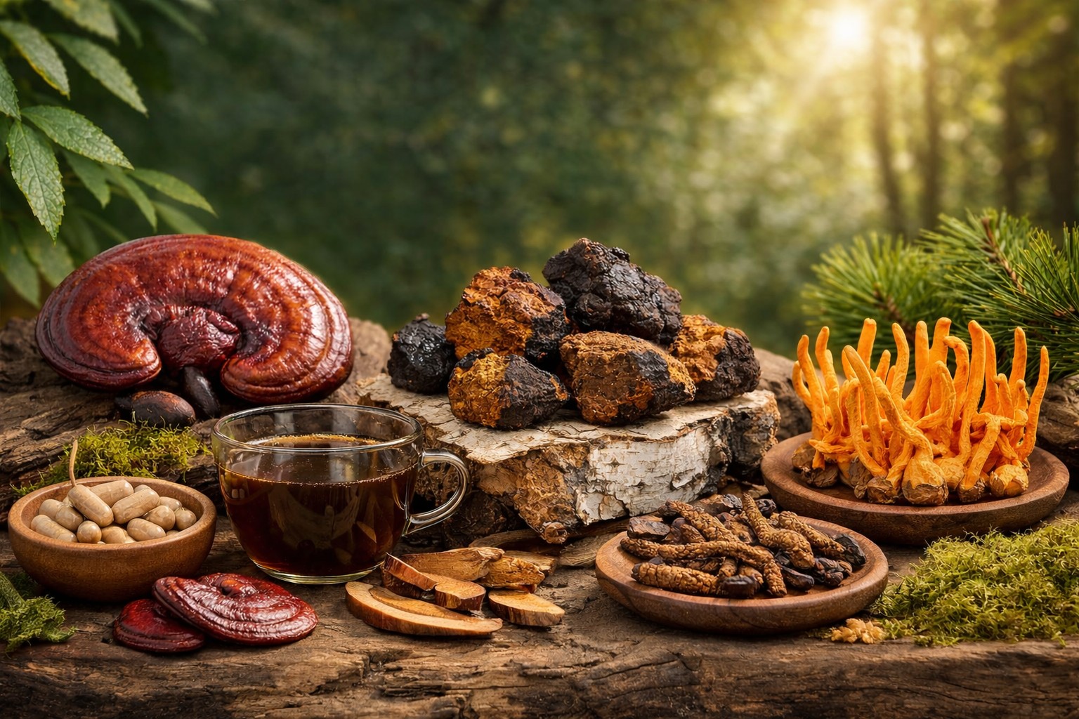 Vitální houby pro začátečníky: Kterou vyzkoušet jako první?