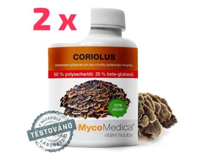 MycoMedica Coriolus 50% 2 ks