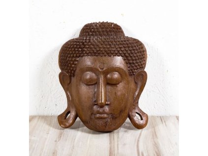 Buddha maska na zeď 31 cm