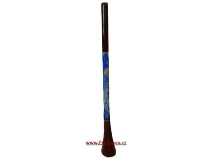 Didgeridoo 134 cm malovane modra