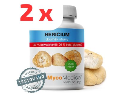MycoMedica Hericium 50% polysacharidu 2 ks