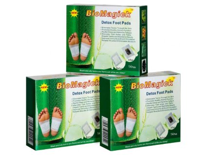 Detoxikační náplasti Biomagick 3 ks