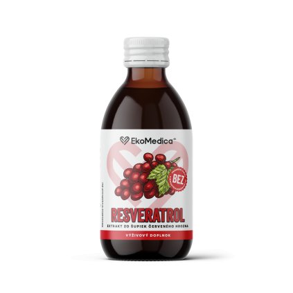EkoMedica 2023 PRIRODNA STAVA resveratrol 250 ml PROVIZOR 20
