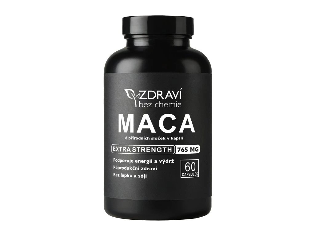 Maca komplex: 5 adaptogenů pro energii a klid v horkém létě – 199 Kč