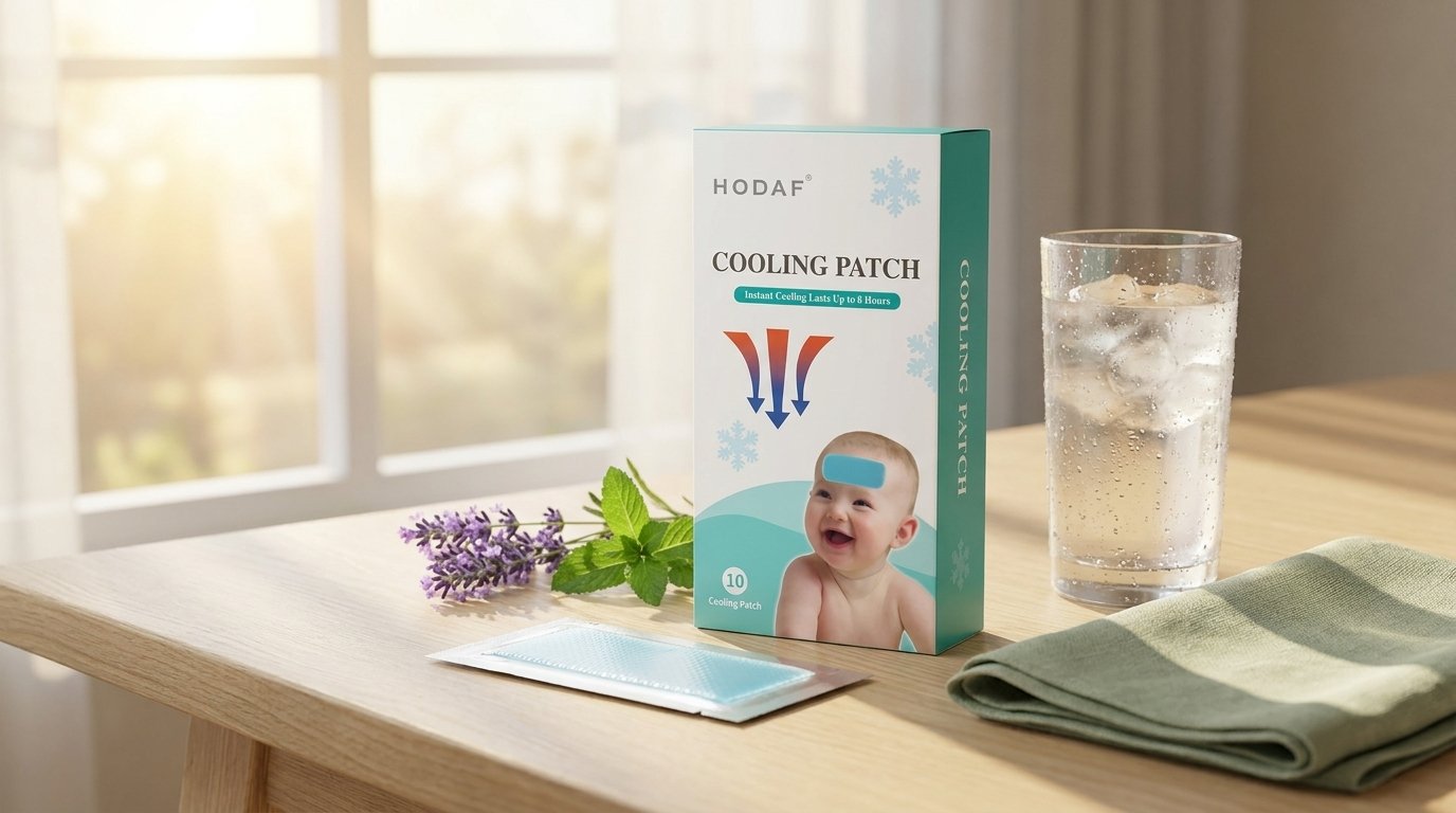 Chladicí náplasti na čelo: úleva při vedru a bolesti hlavy za 109 Kč