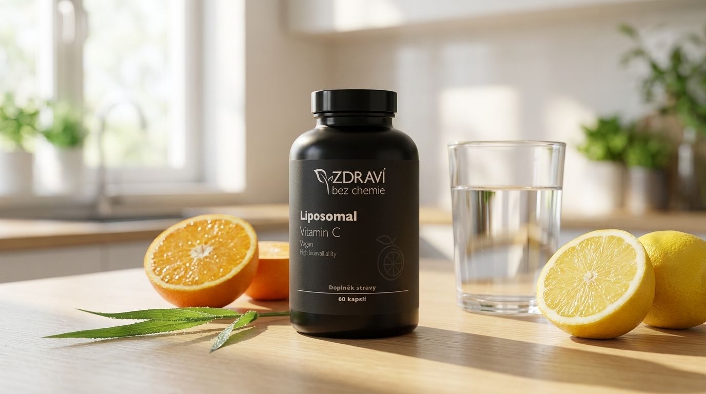 Liposomal Vitamin C 1000 mg s PureWay-C™: 30denní výbava pro pylovou sezónu a letní imunitu za 399 Kč