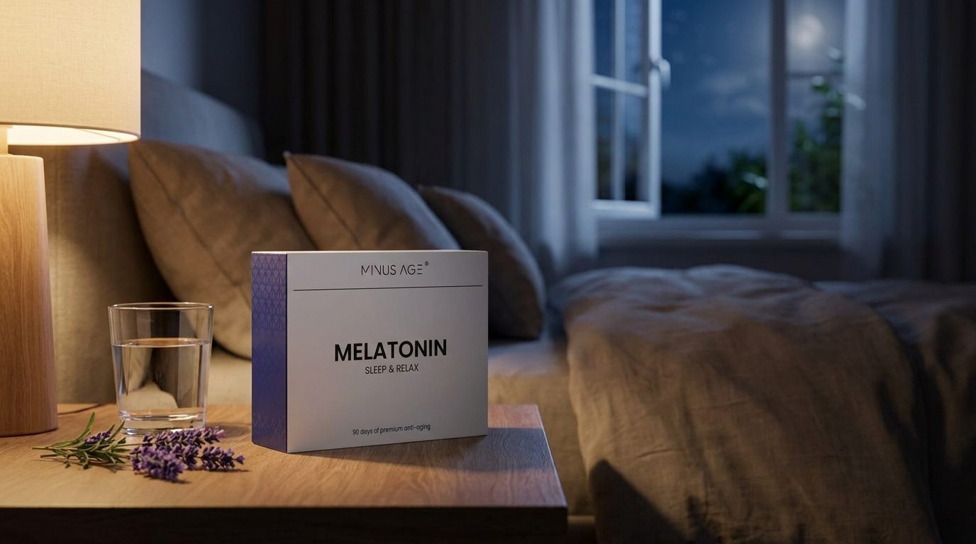 Minus Age Melatonin: klidný spánek v horku a bez jet lagu za 490 Kč