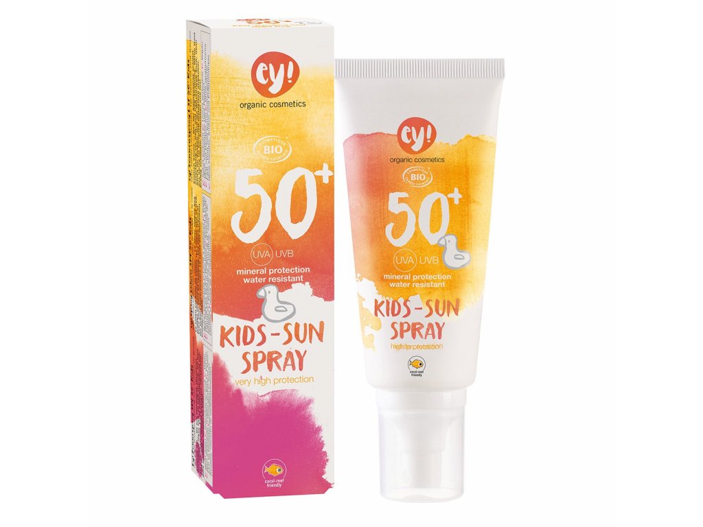 Opalovací krém ve spreji pro děti SPF 50+ BIO (100 ml)