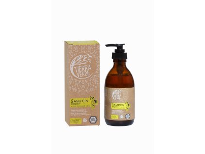 Březový šampon na suché vlasy s citrónovou trávou 230 ml