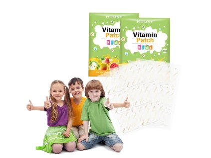 Balení HODAF Vitamin Patch Kids – praktická výživa pro děti.