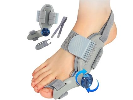 Ortéza na palec SM315 s otočným nastavením pro komfortní podporu chodidla