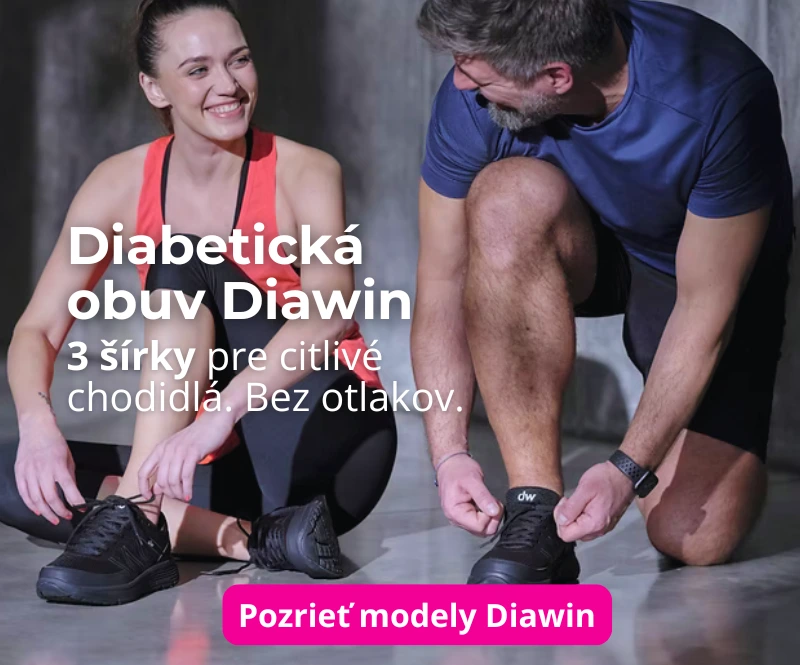 Diawin diabetické topánky