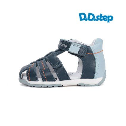chlapcenske sandalky kozene plna pata dd step g111 61843