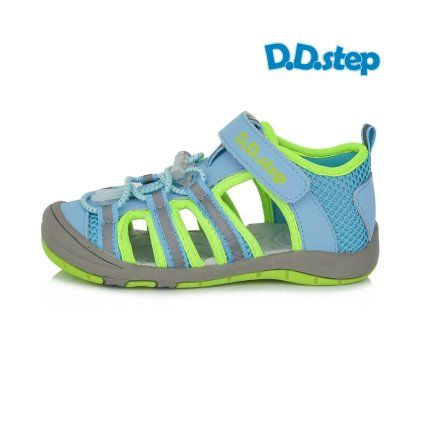 chlapcenske rychloschnuce sandalky dd step ac65 bermuda blue