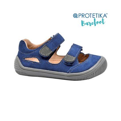 meryl navy chlapcenske barefoot sandalky protetika